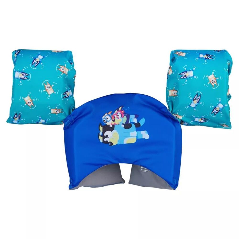 Swimways Bluey Swim Trainer Life Jacket: Buckle Closure Child 33-35 lbs